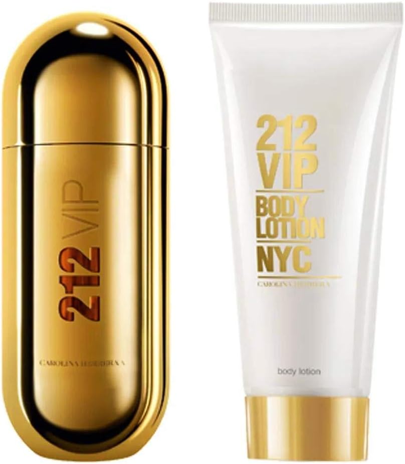 Set 212 VIP 2pzs 80ML EDP Spray / Body Lotion 100ml