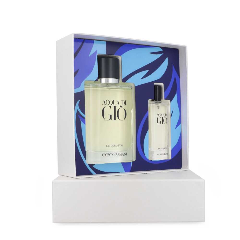 Set Acqua Di Gio 2pzs 100ml EDP Spray / 15ml EDP Spray