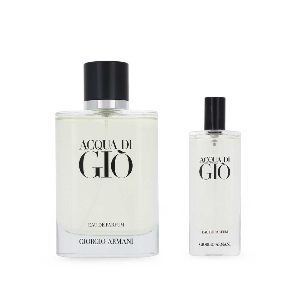 Set Acqua Di Gio 2pzs 100ml EDP Spray / 15ml EDP Spray